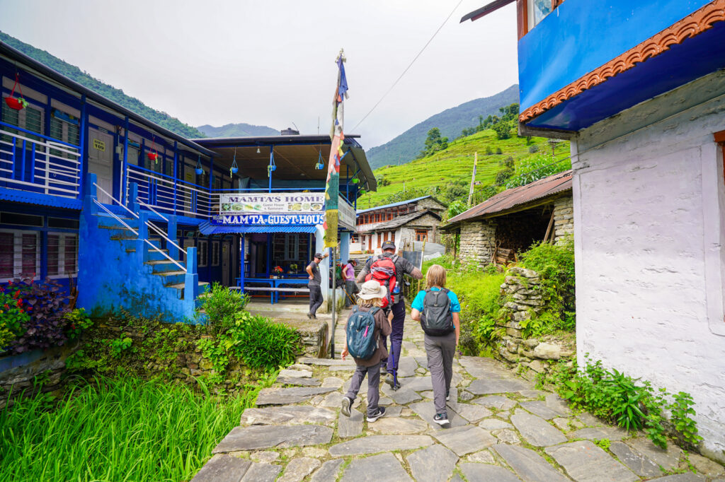 Poon Hill Trek Day 1 Nayapul To Hille From Pokhara Nepal